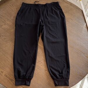 Chico's Black Drawstring Jogger Pants
